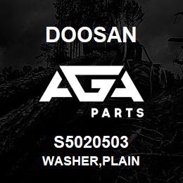 S5020503 Doosan WASHER,PLAIN | AGA Parts