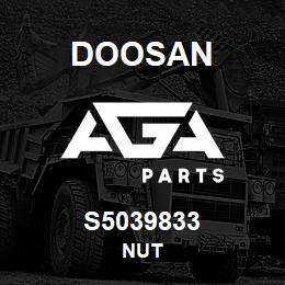 S5039833 Doosan NUT | AGA Parts