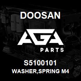 S5100101 Doosan WASHER,SPRING M4 | AGA Parts