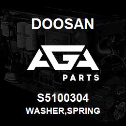 S5100304 Doosan WASHER,SPRING | AGA Parts