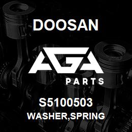 S5100503 Doosan WASHER,SPRING | AGA Parts