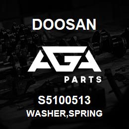 S5100513 Doosan WASHER,SPRING | AGA Parts