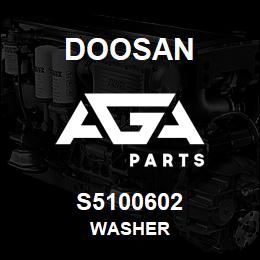 S5100602 Doosan WASHER | AGA Parts