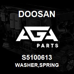 S5100613 Doosan WASHER,SPRING | AGA Parts