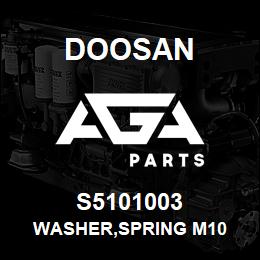 S5101003 Doosan WASHER,SPRING M10 | AGA Parts