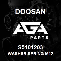 S5101203 Doosan WASHER,SPRING M12 | AGA Parts