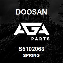 S5102063 Doosan SPRING | AGA Parts