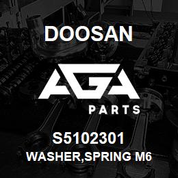 S5102301 Doosan WASHER,SPRING M6 | AGA Parts