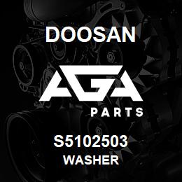 S5102503 Doosan WASHER | AGA Parts