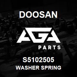 S5102505 Doosan WASHER SPRING | AGA Parts