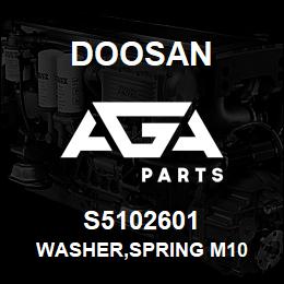 S5102601 Doosan WASHER,SPRING M10 | AGA Parts