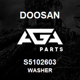 S5102603 Doosan WASHER | AGA Parts