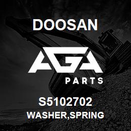 S5102702 Doosan WASHER,SPRING | AGA Parts