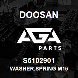 S5102901 Doosan WASHER,SPRING M16 | AGA Parts