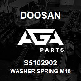 S5102902 Doosan WASHER,SPRING M16 | AGA Parts