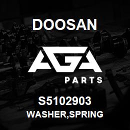 S5102903 Doosan WASHER,SPRING | AGA Parts