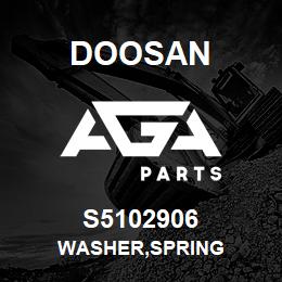 S5102906 Doosan WASHER,SPRING | AGA Parts