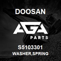 S5103301 Doosan WASHER,SPRING | AGA Parts