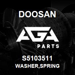 S5103511 Doosan WASHER,SPRING | AGA Parts