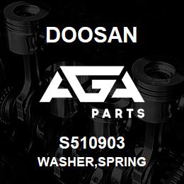 S510903 Doosan WASHER,SPRING | AGA Parts