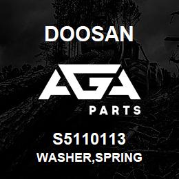 S5110113 Doosan WASHER,SPRING | AGA Parts