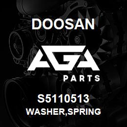 S5110513 Doosan WASHER,SPRING | AGA Parts