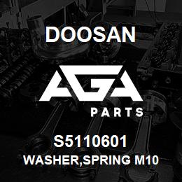 S5110601 Doosan WASHER,SPRING M10 | AGA Parts