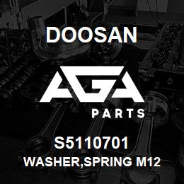 S5110701 Doosan WASHER,SPRING M12 | AGA Parts