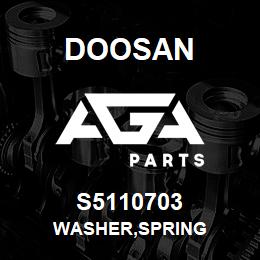 S5110703 Doosan WASHER,SPRING | AGA Parts