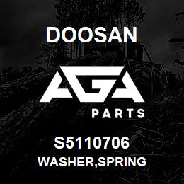 S5110706 Doosan WASHER,SPRING | AGA Parts