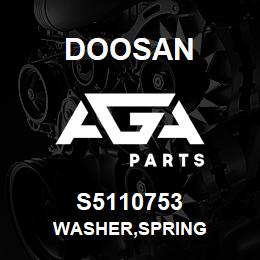 S5110753 Doosan WASHER,SPRING | AGA Parts