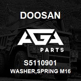 S5110901 Doosan WASHER,SPRING M16 | AGA Parts