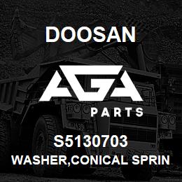 S5130703 Doosan WASHER,CONICAL SPRING | AGA Parts