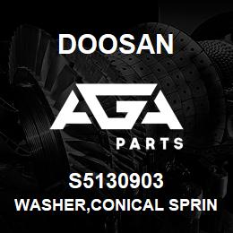 S5130903 Doosan WASHER,CONICAL SPRING | AGA Parts