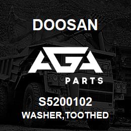 S5200102 Doosan WASHER,TOOTHED | AGA Parts