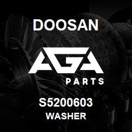 S5200603 Doosan WASHER | AGA Parts