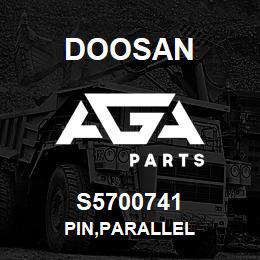 S5700741 Doosan PIN,PARALLEL | AGA Parts