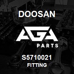 S5710021 Doosan FITTING | AGA Parts