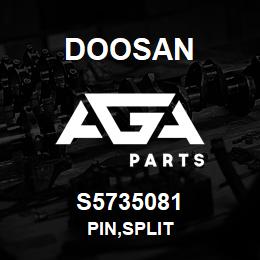 S5735081 Doosan PIN,SPLIT | AGA Parts