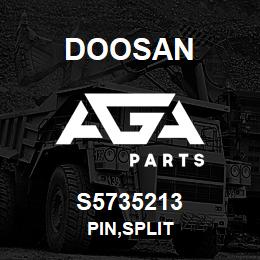 S5735213 Doosan PIN,SPLIT | AGA Parts