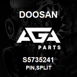 S5735241 Doosan PIN,SPLIT | AGA Parts