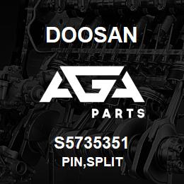 S5735351 Doosan PIN,SPLIT | AGA Parts