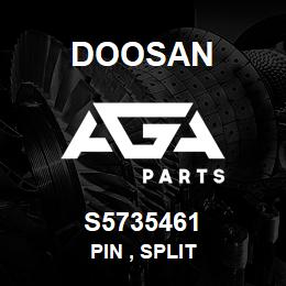 S5735461 Doosan PIN , SPLIT | AGA Parts