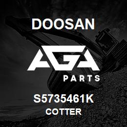 S5735461K Doosan COTTER | AGA Parts