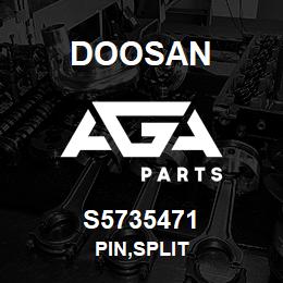 S5735471 Doosan PIN,SPLIT | AGA Parts