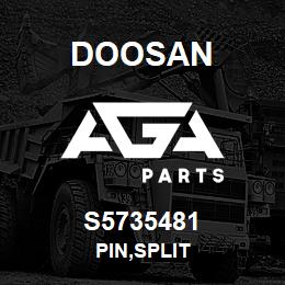 S5735481 Doosan PIN,SPLIT | AGA Parts