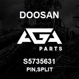 S5735631 Doosan PIN,SPLIT | AGA Parts