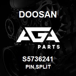 S5736241 Doosan PIN,SPLIT | AGA Parts