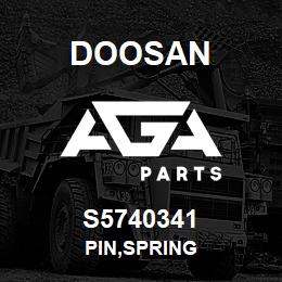 S5740341 Doosan PIN,SPRING | AGA Parts