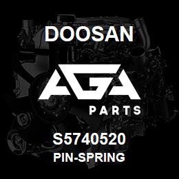 S5740520 Doosan PIN-SPRING | AGA Parts